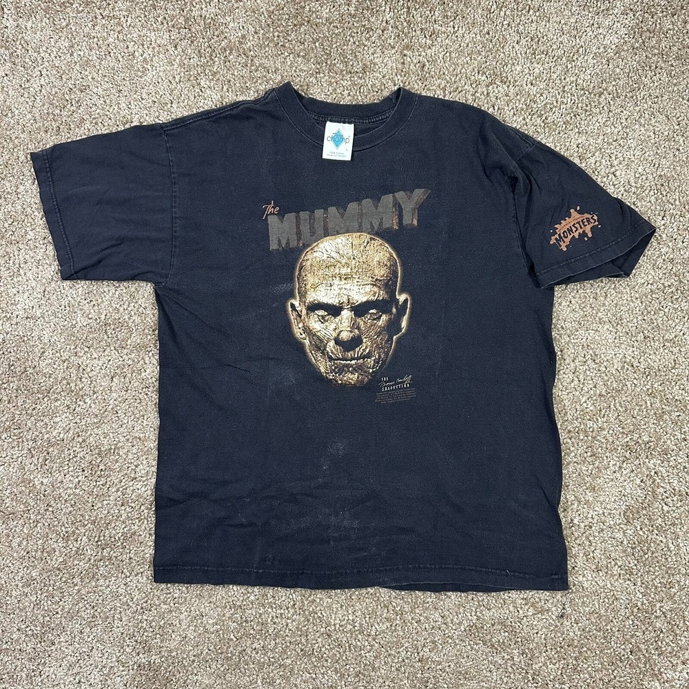 Vintage 90s Universal Monsters the mummy promo horror t-shirt size large